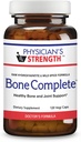 Physician's Strength Bone Complete - 120 Vegi Capsules - Healthy Bone & Joint Support - Non-GMO - 60 Servings