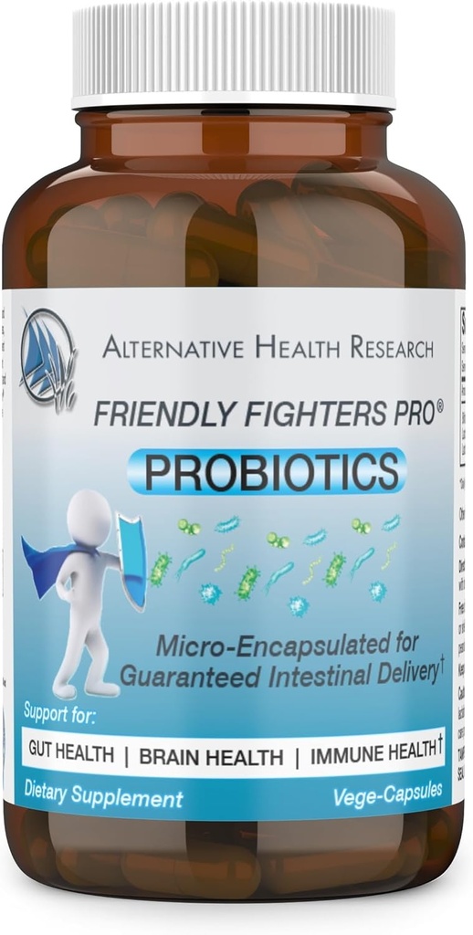 퀄리티 파이터 Pro® Probiotic | 3개월 공급 | 남성&여성 | 소화 & 면역 건강* | 건강한 염증* & 알레르기 완화 | Micro-Encapted for guaranteed Delivery | Safe Daily Use