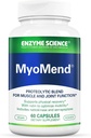 Enzyme Science Myomend, 60 Cápsulas – Músculo e Apoio Conjunto – Formulado com Bromelaína e Rutina – Suplemento Enzima Saúde – Vegan e Kosher