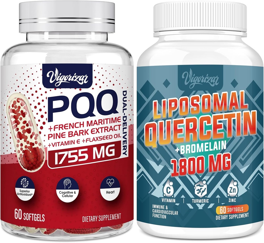 Birspipy Vignalar French Maritim Pine Bark Extract dengan Dual- Kiriman + 1600 MG Lipomal Quercetin Phytoome