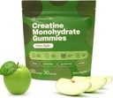 Creatina Grickes 5g Monohyder + Taurine & B12 - Sugar-Free, Vega, Glutin-Free - Green Apple - 120 Compte (30 Servings) per la fortalesa, Energia i focus