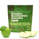 VYBRANCE LABS Creatine Gummies for Women & Men — First & Only 5g Creatine + Taurine + Vitamin B12 | Vegan Creatine Gummies | Sugar-Free | Green Apple