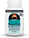 Source Naturals Visual Eyes Ravintolisä - Multi-Nutrient Complex kanssa mustikkauute, lipoiinihappo ja lutein - 60 tablettia