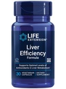 Life Extension Liver Efficiency Formula, Supports Healthy Liver Function at the Cellular Level and Optimal Levels of antioxidants in Metabolism, Gluten-Free, Non-GMO, Vegetarian, 30 Capsules