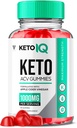 Keto IQ ACV Gummies, Keto IQ Keto ACV Gummies Поглиблена втрата ваги вітамін добавки для чоловіків жінок, KetoIQ Keto IQ Gummy Apple Cider Vinegar Formula 1000MG Keto + Folic Acid Beet Root (60 Gummies)