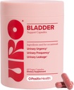 O Pozitiv URO Bladder Control Supliment pentru Urgenta urinara, Frecventa urinara, Leakage urinara cu extract de seminte de dovleac, extract de germeni de soia, Saw Palmetto, 30 Serviri (Pachet de 1)