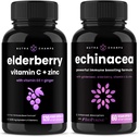NutraChamps Elderberry ir Echinacea Bundle