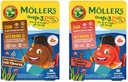 MÖLLER'S | Omega 3 Capsules for Children | Natural Omega 3 Fish with DHA and EPA | Easy to Chew, No Gluten, Lactose and Sugar | Pack of 72 | Cola & Strawberry Flavour