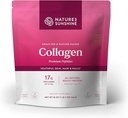 Nature's Sunshine Collagen Powder Type I ja III Ruohoa ja pastöroitua Premium naudan Collagen Peptides 18 Oz