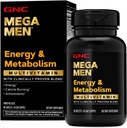 GNC Mega Mehed Multivitamiini kapslid, kliiniliselt tõestatud, et tunnete end paremini, immuunsüsteemi tugi, energiatoetus, antioksüdandid, B-vitamiinid, D-3, ajastatud vabanemine, 90 loend, 45 päeva pakkumine