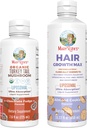 MaryRuth Organics Turkey Chail Mushroom Lifosomal (Chocolate Fudge) & Hair Growth MAX (Almond Cookie)  готин етикет Project Verified®  готварски витамини за Immunity & Beauty .