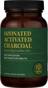 Global Healing Center - Ozonated Charcoal Powder - Advanced Digestive Detox that Adsorbs Internal Unwanted Compounds - helps Relieve Occasional Gas Discomfort - 60 Activated Charcoal Pills