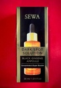 Sewa Dark Spot Solution Black Ginseng Ampoule Concentrate & Super Booster 30ml. Malasma Liečba, 1.01 Fl Oz (Pack of 1), balenie po 1