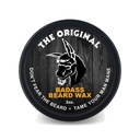 Badass Beard Care Beard Wax For Men - The Original, 2 oz - Softens Beard Hair, Leaves Your Beard Looking and Feeling More Dense
