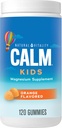 Naturlig vitalitet rolig, Magnesium Citrat Kids Supplement, Stress Relief Gummies, støtter en sunn respons på stress, Glutenfri, Vegansk, Søt Citrus, 120 Gummies