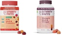 SmartyPants Organic Kids Multivitamine Gummies: Probiotice, Omega 3 (ALA), Vitamina D3, C, Vitamina B12 & Femeii Multivitamine Gummies: Omega 3 ulei de pește (EPA/DHA), metilfolat, CoQ10