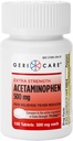 GeriCare Extra forces Aceminohal Fever Reductor taulats, Thece 500mg Taulat Veint, Muscle, Artritis, Back Dolore 100 (Pack de 1)