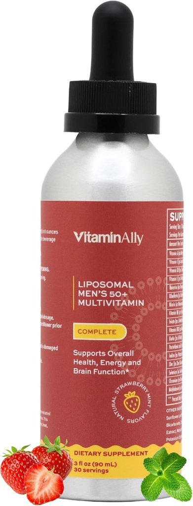 Liposomaal Mannen 50+ Vloeibaar Multivitamine Drops 