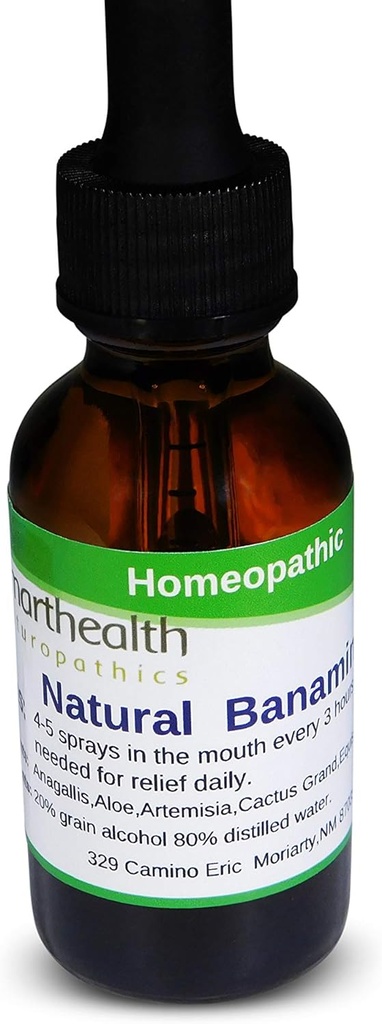 Naturbanamin alternativ, homeopatisk formel. High Potency, Anti-Inflammatorisk, vanlig lättnad. för alla hästraser.