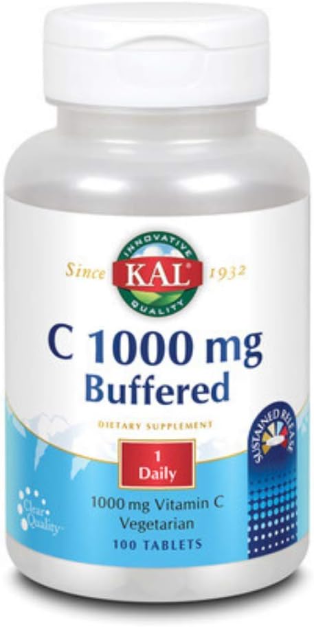 Şəkil C Buffered Sustained Release Tablet, 1000 mq, 100 Count
