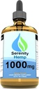 Sereniity hamp –4 flip  oz 1,000 mg (Orange) - May help with Inflamemation, Muid & More - in e, วิตามิน B, โอเมก้า 3,6,9