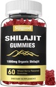 Gume silajit cu 85+Trase Minerale Supliment, Shilajit pentru barbati si femei - 60 de gume mixte cu aroma de berry