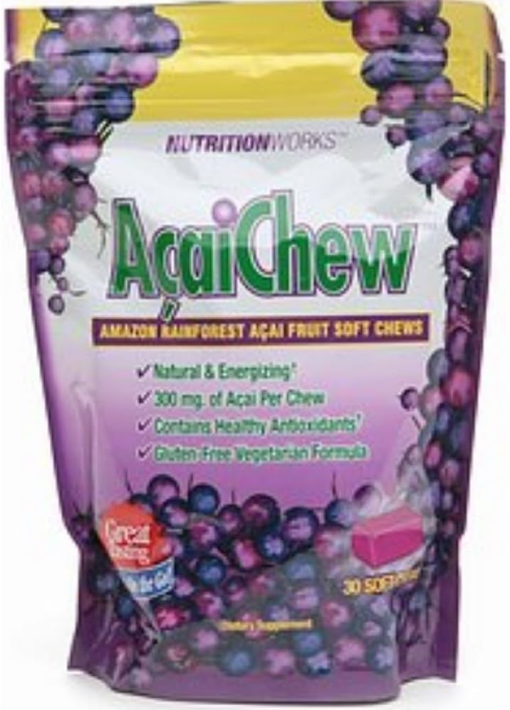 Nutrition Works   Rainforest Acai Chews, 30-Count Bags