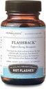 Herbalogic - Flashback Herb Capsules - Natural Relief for Menopausal Hot Flashes, Night Sweats, Slapeloosheid, Irritability & Mood Swings - 30 Cap Count