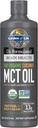 Life Dr. Formulated Brain Health 100% Organic Coconut MCT Oil 16 fl oz Unflavored, 13g MCTs, Body & Brain Fuel, Sertifikalı GMO Vegan & Gluten Pulsuz, Hexane-Free