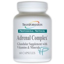 TRANSFORMATION THE GENESIS OF GOOD HEALTH Enzymes Adrenal Complex - 60 Capsules - Synergistic Formulation of Herbs & Vitamins to Support a Healthy Endocrine System