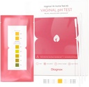 DIAGNOX HEALTH Women Vaginal pH Test Kit | Sterile Swabs | Home Yeast Infection Test & BV Test Strips | Fast, Accurate, Clinical Grade pH Balance Home Test | FSA/HSA Eligible (Pack of 10)
