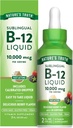Nature's Truth B12 Sublingual Liquid Drops | 10,000 mcg | 2 oz | Fast Acting | Vegan, Non-GMO & Gluten Pulsuz