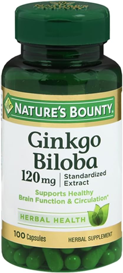 Nature's Bounty גינקו בילובה 120 מ"ג 100 CT