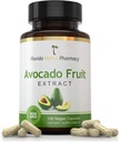 Florida Farmácia de ervas, Abacate Fruit Extract Suplemento Cápsulas 10:1 (120 Cápsulas)