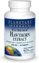 Planetary Herbals Full Spectrum Hawthorn Extract Tablets, 30 gróf