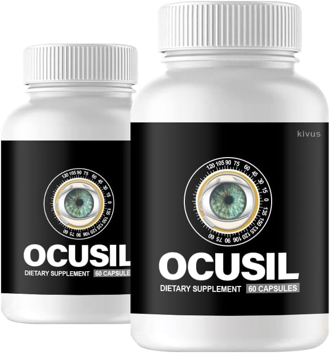 (2 Pack) Ocusil - Ocusil Eye Support Dietary Supplement (120 Capsules)