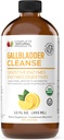 Completat el programa Natural Galbladder complet - Líquid suplementari per a la implementació de Galbladder, Liver Netse i Digestal salut amb Apple Cider Viinegar, Turmeric, Beet, Digest Enszy, Milk Thistle - 12oz