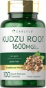 Carlyle Kudzu Root | 100 추출물 캡슐 | Non-GMO 및 글루텐 프리 포뮬러 | 전통 초본 보충