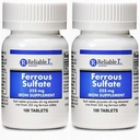 Ferrous Sulfate 325mg Geležies papildas (2-pakuotė)
