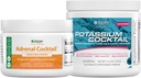 Jigsaw Health Bundle | Adrenal Cocktail, 60 Serveringer (Jar) og Kalium Cocktail (Blue Raspberry), 60 Serveringer (Jar)