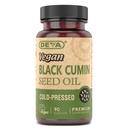 Deva Vegan Nutrition Black Cumin Seed Oil, Cold-Pressed, Unrefined, 90 Capsules (Pack of 3)