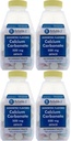 Calcium 500 מ"ג Generic עבור Tums Assorted פירות טבליות Chewable צ'ירוקים כוח קבוע Antacid עבור Acid Indigestion, Heartburn, Sour Stomach 150 טבליות Chewable לכל בקבוק החבילה של 4 Pack של 4