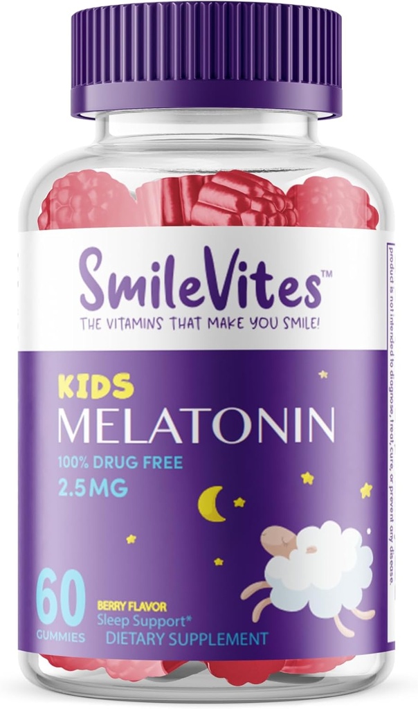 Lasten melatoniini Gummies 2.5 mg ... 100% Drug-free unilääke... ...