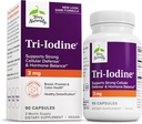 Terry Naturally Tri-Iodine - Kosttilskudd for bryst og prostata helse støtte - Sunn Thyroid funksjon Supplementshjelp - 3 mg, 90 kapsler
