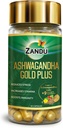 Zandu Ashwagandha Gold Plus, làm với Gold, Ashwaganda, Safed Musli, Shilajit & Shilajit khác Ayurvedic Ingrients, giúp khởi tố Stamina, củng cố tính miễn dịch, 60 Caps