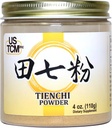 100% Pure Tienchi Powder Pseudoginseng Notoginseng Sanqi Powder Tienchi Ginseng Powder ) 120mesh (4oz)