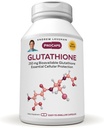 ANDREW LESSMAN Glutathion 250 mg - 30 Capsules - Krachtige antioxidant, Vermindert oxidatieve stress. Biobeschikbaarheid, beschermt cellen, weefsels, organen. Ondersteunt Immune Health. Makkelijk te slikken capsules.