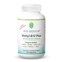 Methyl B12 5000 mcg Plus Folate Supplement - Methylcobalamin, L-Methylfolate - Methylated & Bioavailable – Supports Healthy Nervous System, Energy Metabolism, & Brain Health - 60 Tablets