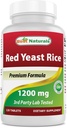 Best Naturals Red Yeast Rice 1200 mg (Non-GMO) 120 Tablets - Non Irradiated, Citrinin Free
