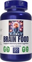 Ultimate Brain Food, Brain Supplement for Memory & Cognition, Focus Supplement, 120 Capsules